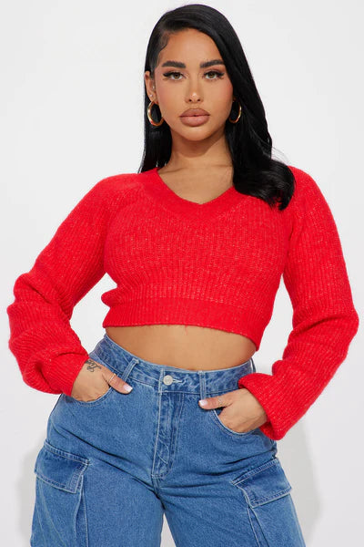 Brentley Sweater - Red