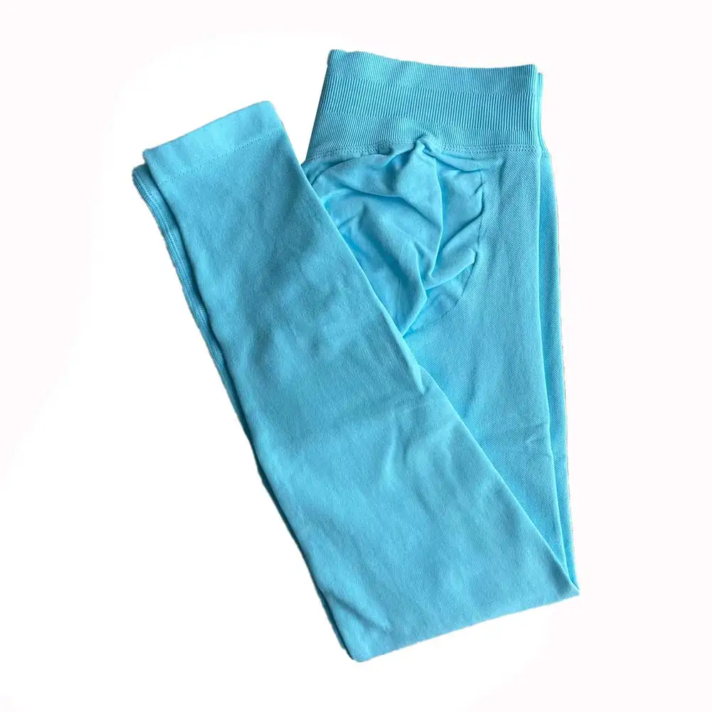 Leggings Women Seamless Sports Yoga Pants Low Ribbed Band Gym clothes Fitness Workout wear Scrunch Bum Tights