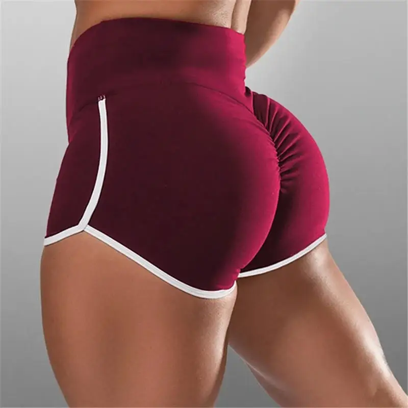 Sports Shorts Women High Waist Gym Shorts Female Cycling Shorts Running Yoga Shorts Push Up Workout Legging For Ladies