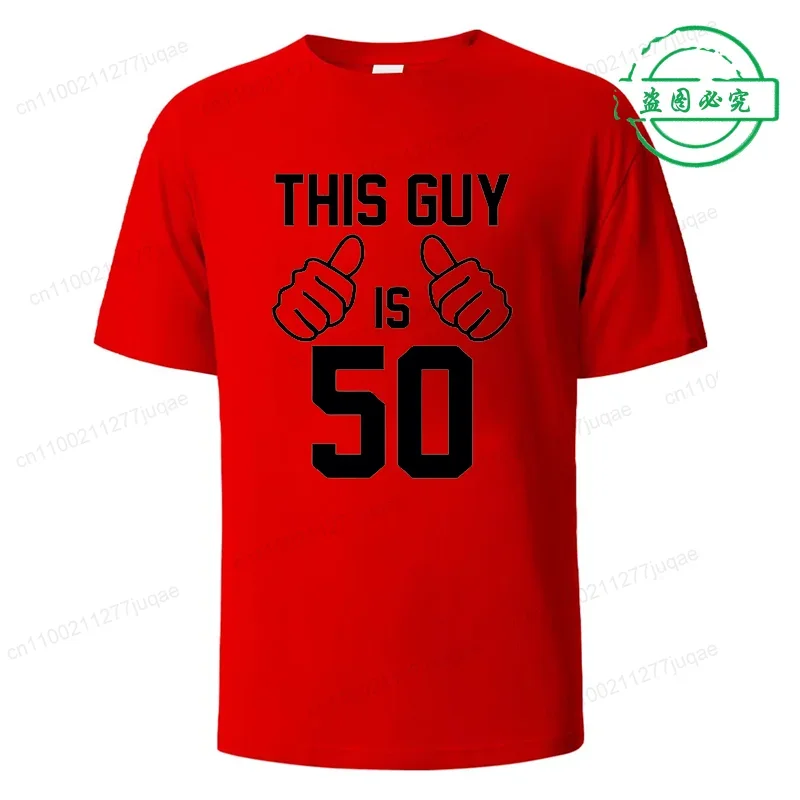 Unisex Casual Short Sleeve T-Shirt 'Awesome since 1976' Print Designer Tee Top for Men And Women WO01