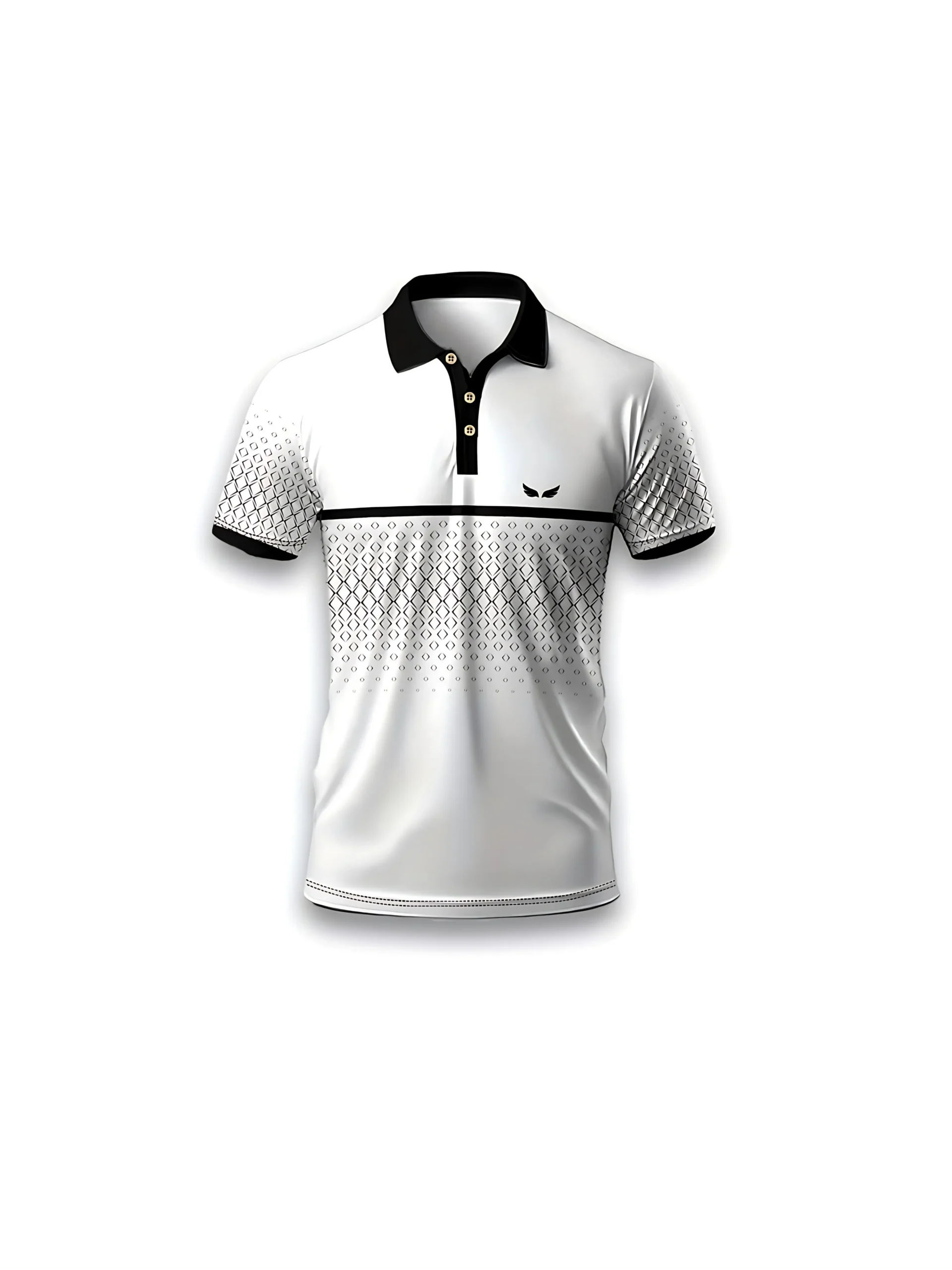 The new men's POLO shirt for summer 2025 is breathable lightweight casual and fashionable with 3D printing