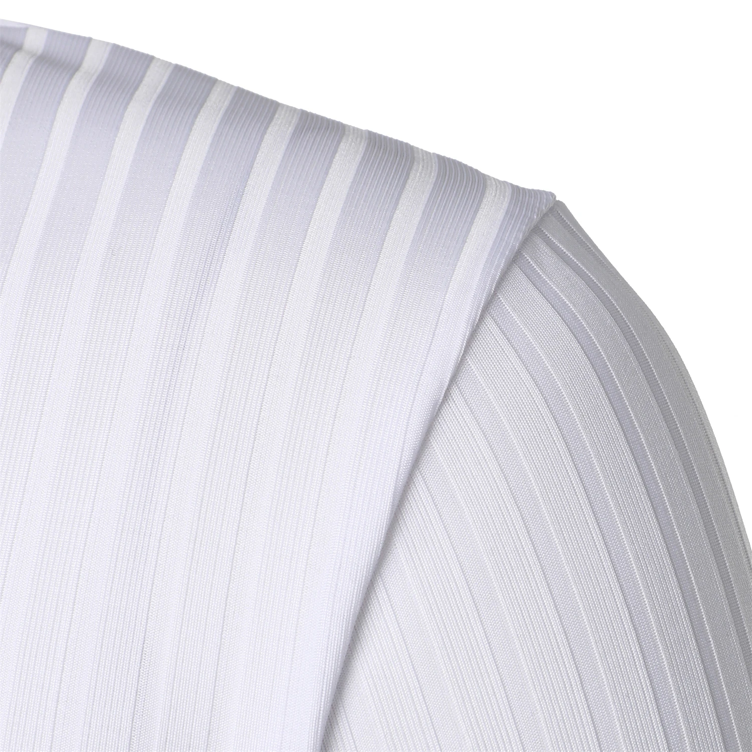 Men's running sports fitness wear summer high stretch vertical short-sleeved POLO shirt slim knit base shirt