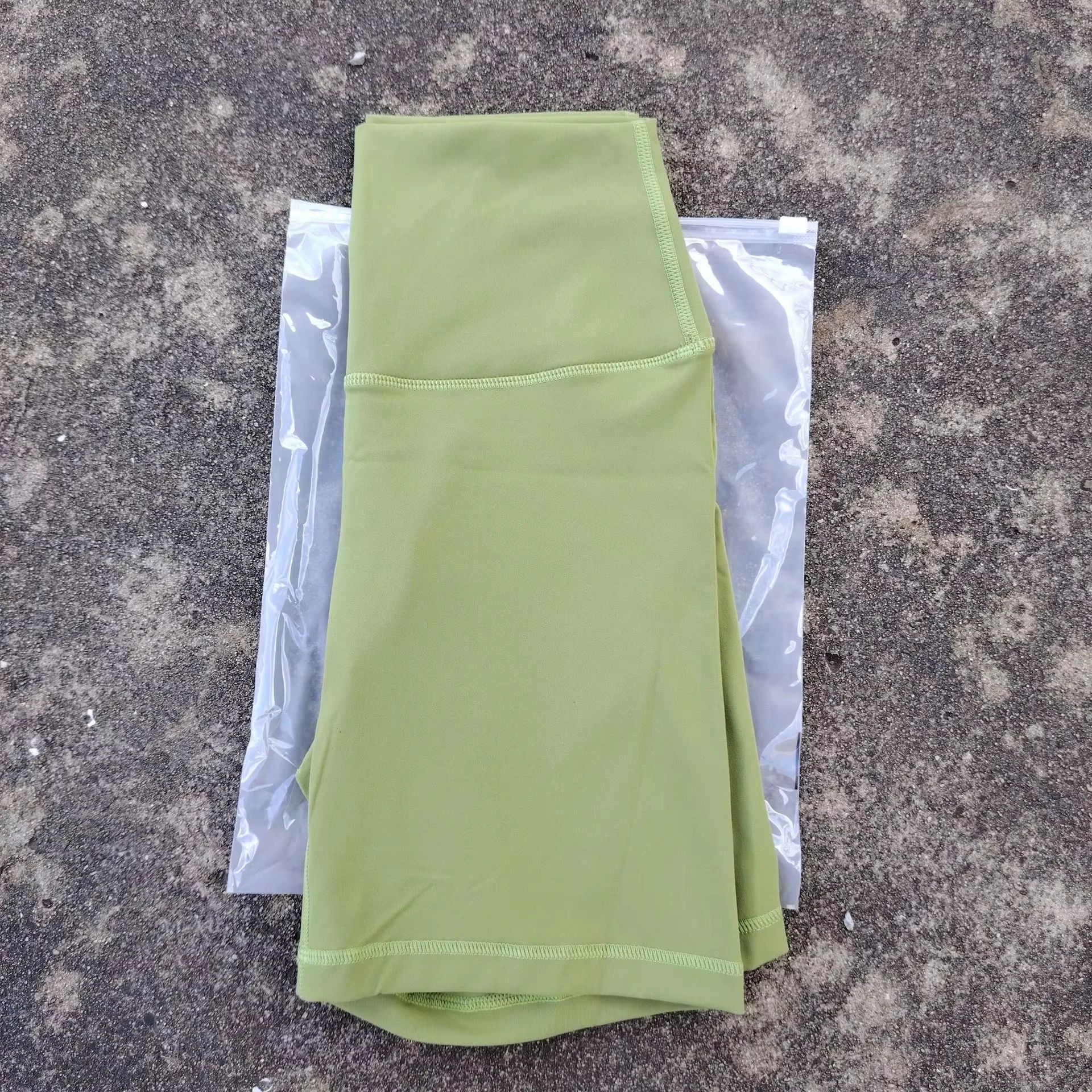 Solid Color Women Fitness Sports Short High Waist Yoga Short Leg Cycling Comprehensive Training Jog Squat Proof Internal Pocket