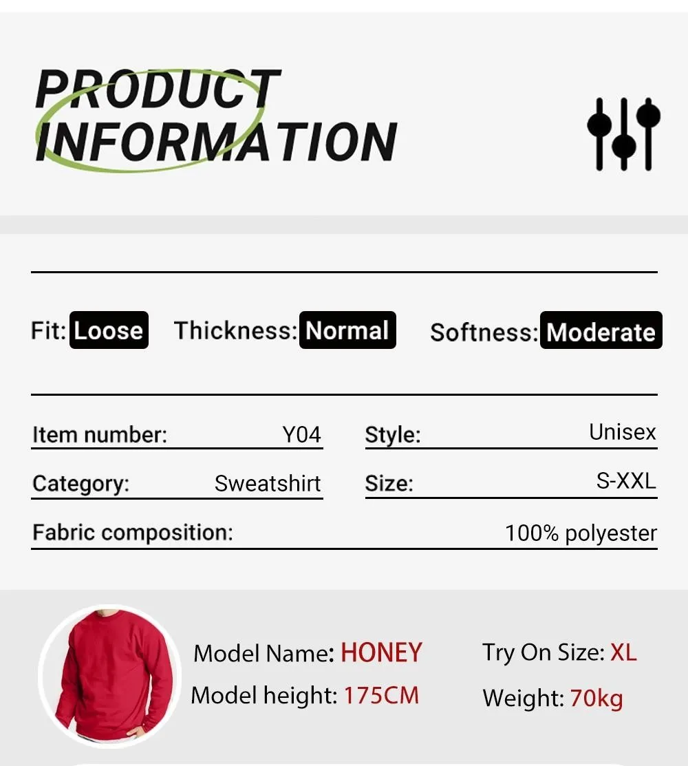 Men'S Solid Sweatshirts Autumn Winter Loose Fleece Soft Hoodies Basics Crewneck Warm Sportswears Street Casual Mens Clothes