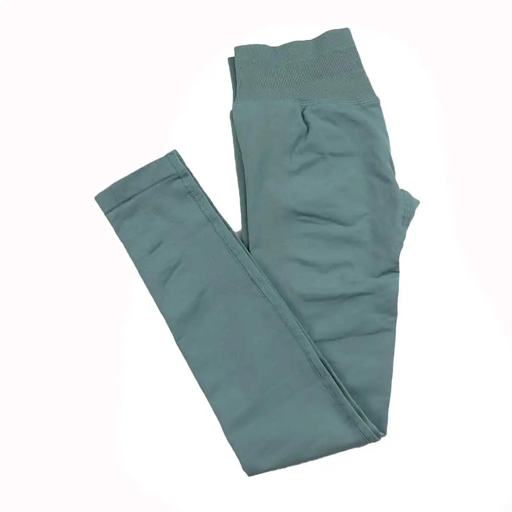 Leggings Women Seamless Sports Yoga Pants Low Ribbed Band Gym clothes Fitness Workout wear Scrunch Bum Tights