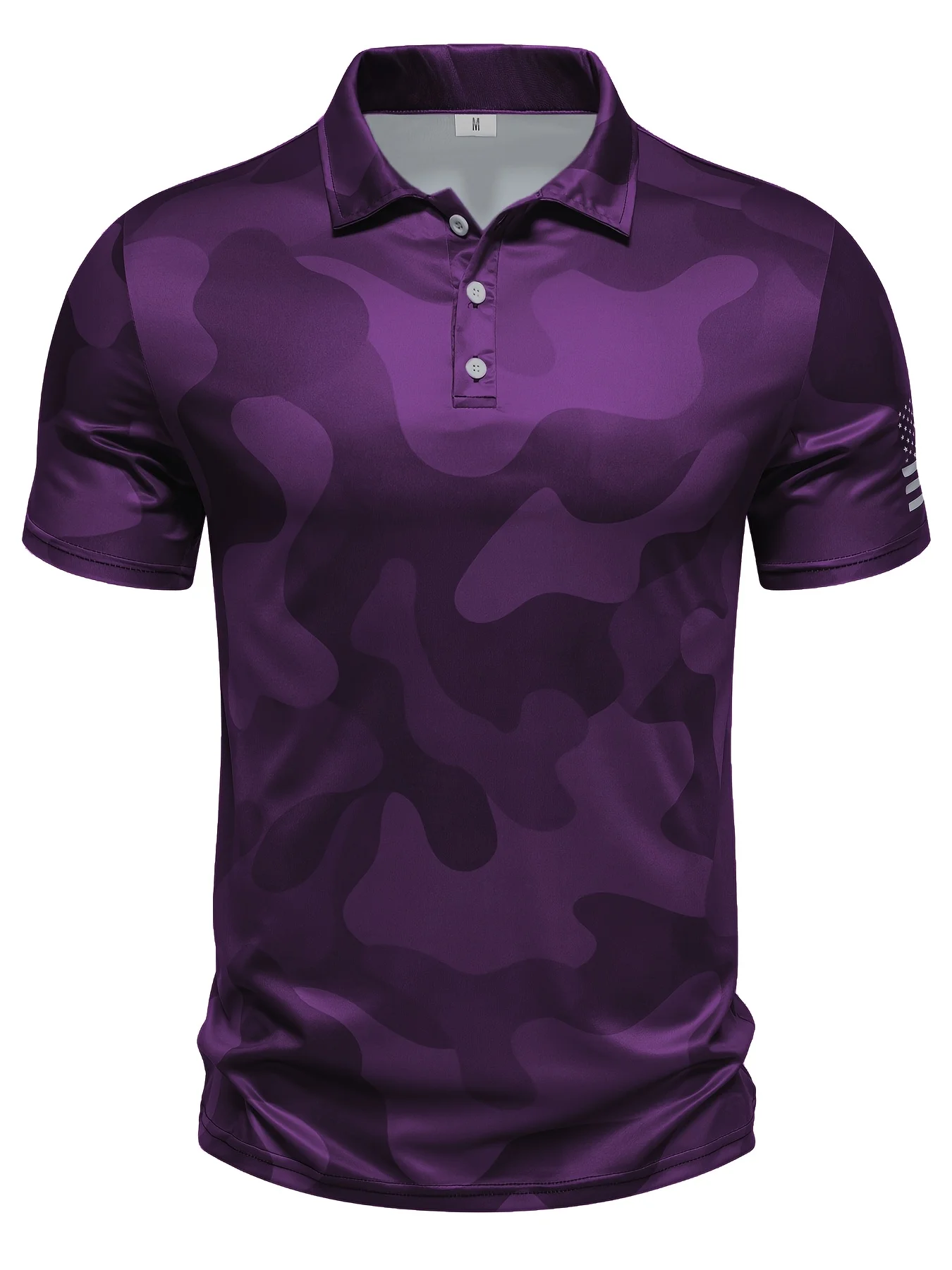 The new men's short-sleeved POLO shirt for summer 2025 features a casual comfortable and soft 3D pattern print