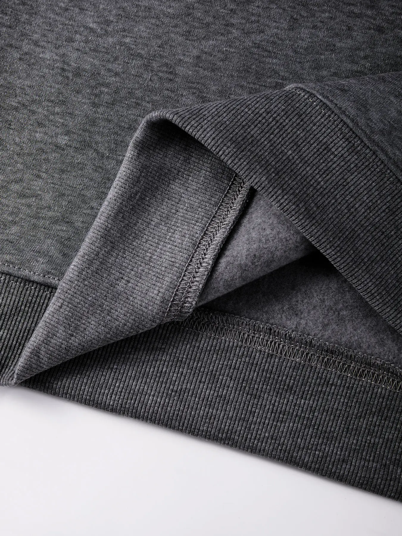 Men'S Solid Sweatshirts Autumn Winter Loose Fleece Soft Hoodies Basics Crewneck Warm Sportswears Street Casual Mens Clothes