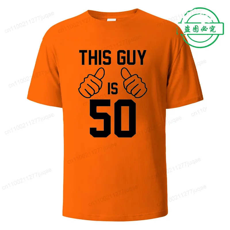 Unisex Casual Short Sleeve T-Shirt 'Awesome since 1976' Print Designer Tee Top for Men And Women WO01