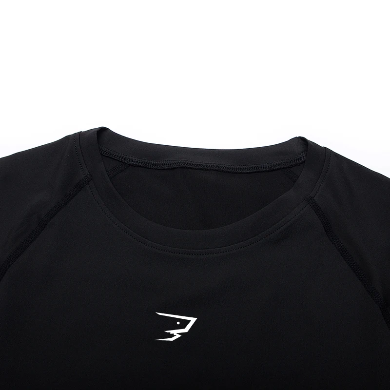 Men Running Compression T-shirt Short Sleeve Sport Tees Gym Fitness Sportshirts Male Jogging Tracksuit Homme Athletic Shirt Tops