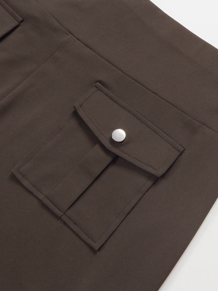 Plus Size Women's Butt Lift Leggings with Flap Pockets Women's Workout Leggings All Season All Season Casual Best Choice