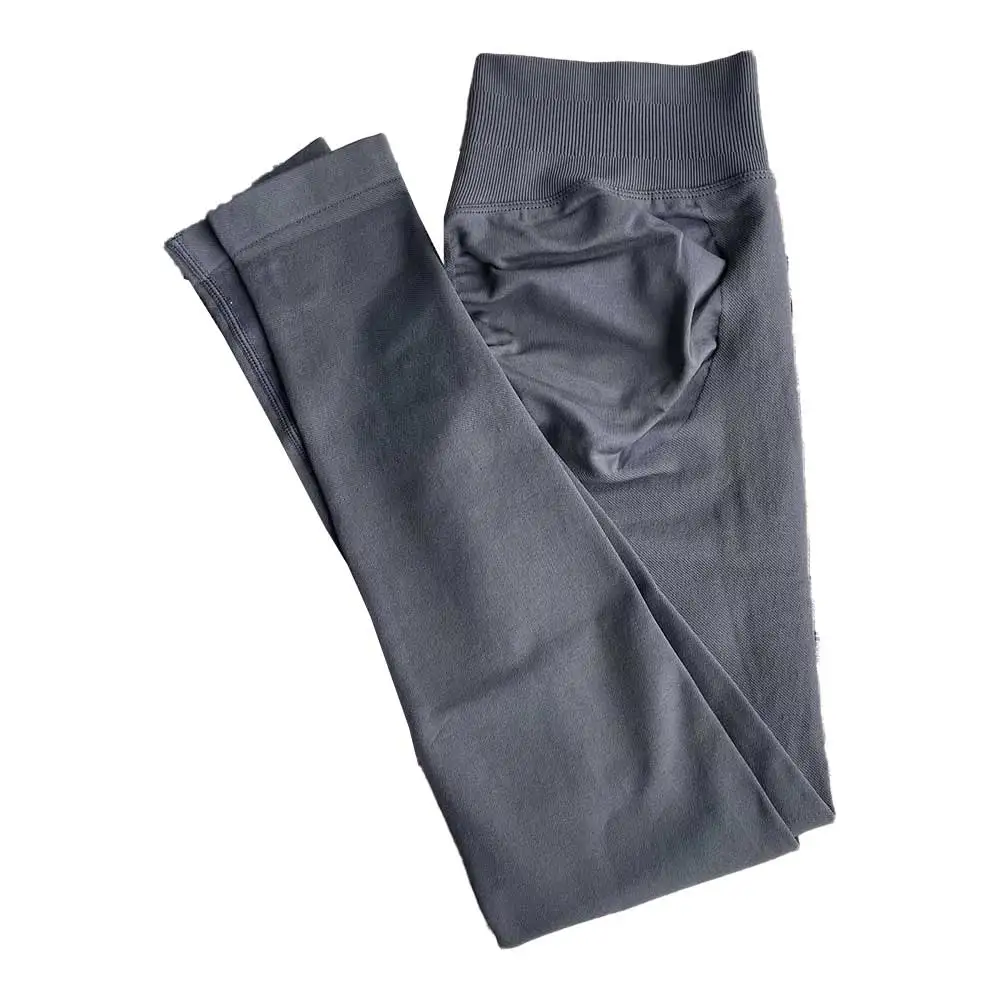 Leggings Women Seamless Sports Yoga Pants Low Ribbed Band Gym clothes Fitness Workout wear Scrunch Bum Tights