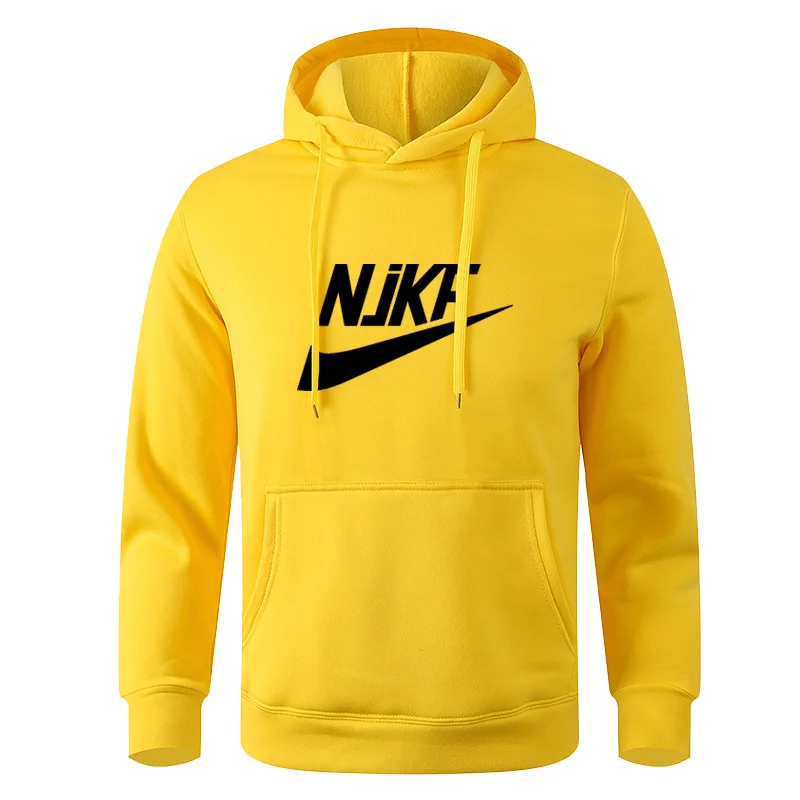 New men's and women's autumn and winter fleece hoodie jacket NjKF mother print foreign trade leisure sports hoodie trendy men's