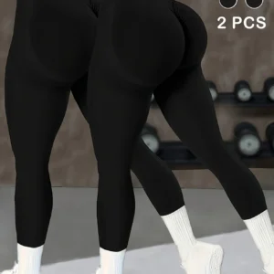 CZGUKE High Waist Yoga Pants for Women – Tummy Control Leggings Stretchy Soft Workout Running Pants Comfortable Gym Sports Pants