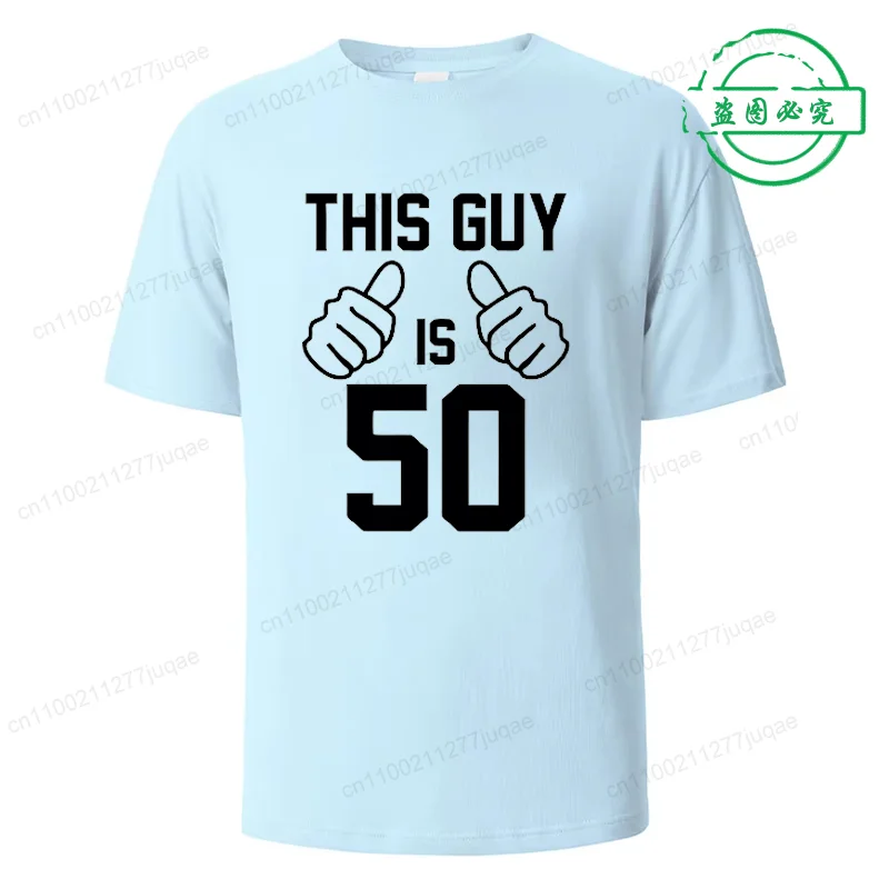 Unisex Casual Short Sleeve T-Shirt 'Awesome since 1976' Print Designer Tee Top for Men And Women WO01