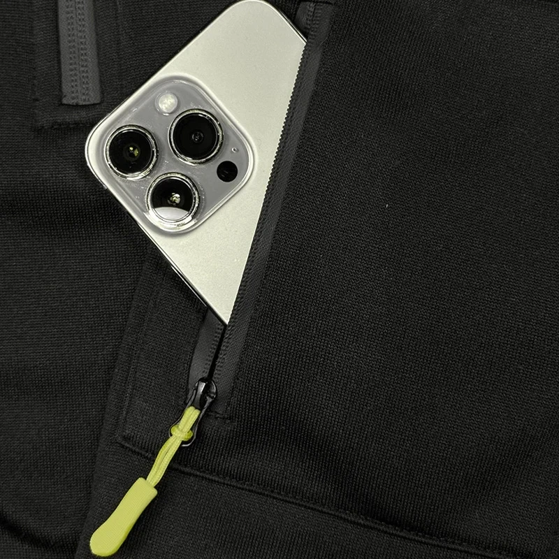 Autumn and Winter 2025 new men's hooded sweatshirt + pants two-piece set, outdoor multi-pocket men's pullover sportswear set