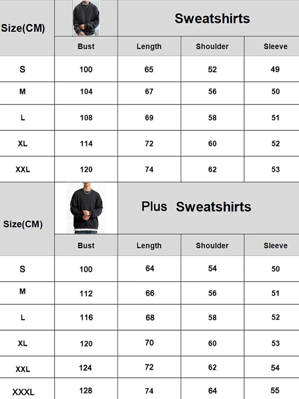 Men'S Solid Sweatshirts Autumn Winter Loose Fleece Soft Hoodies Basics Crewneck Warm Sportswears Street Casual Mens Clothes