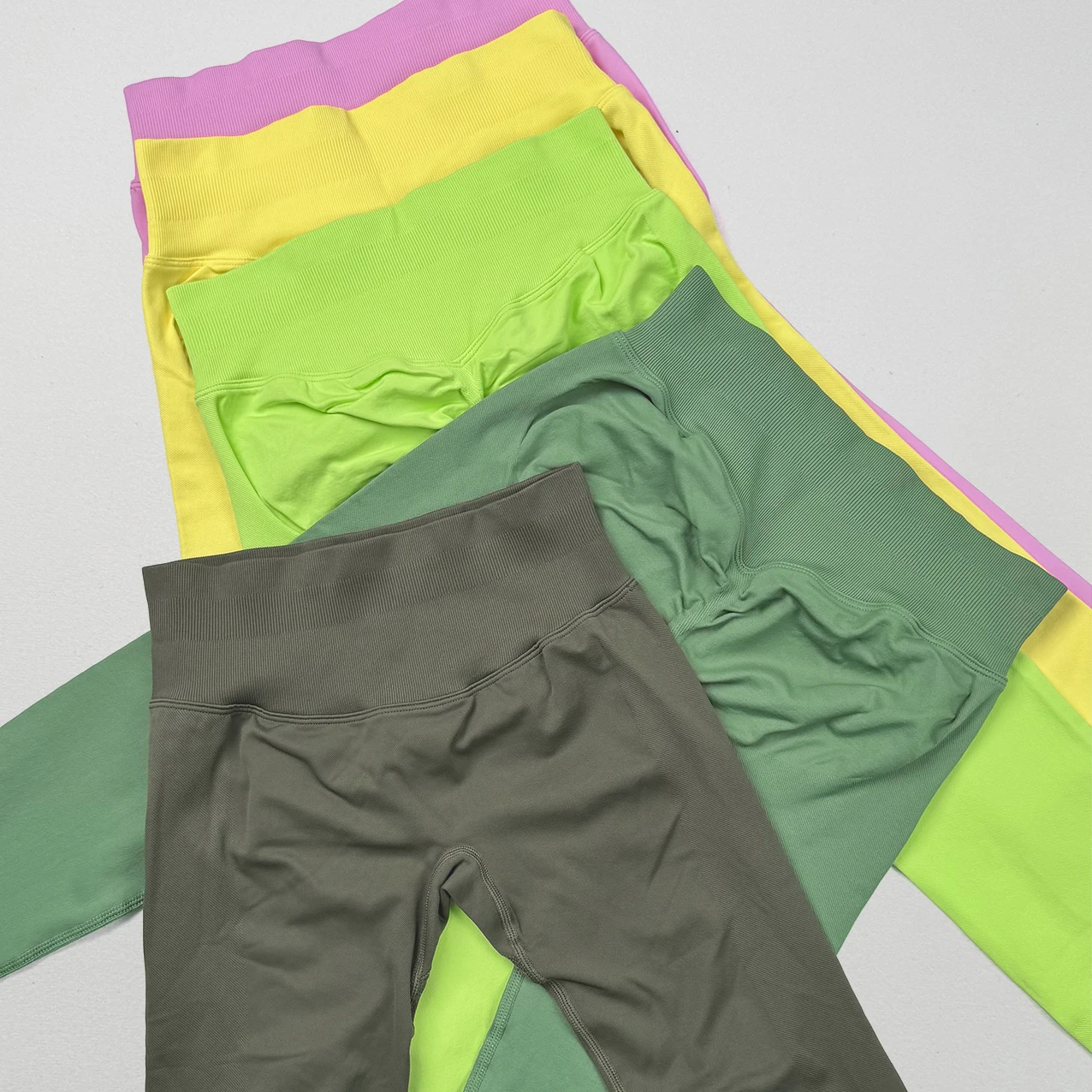 VEQKING Scrunch Butt Women Yoga Pants Seamless Sports Leggings Low Waist Gym Fitness Tights Quick Drying Fall Warm Workout Pants