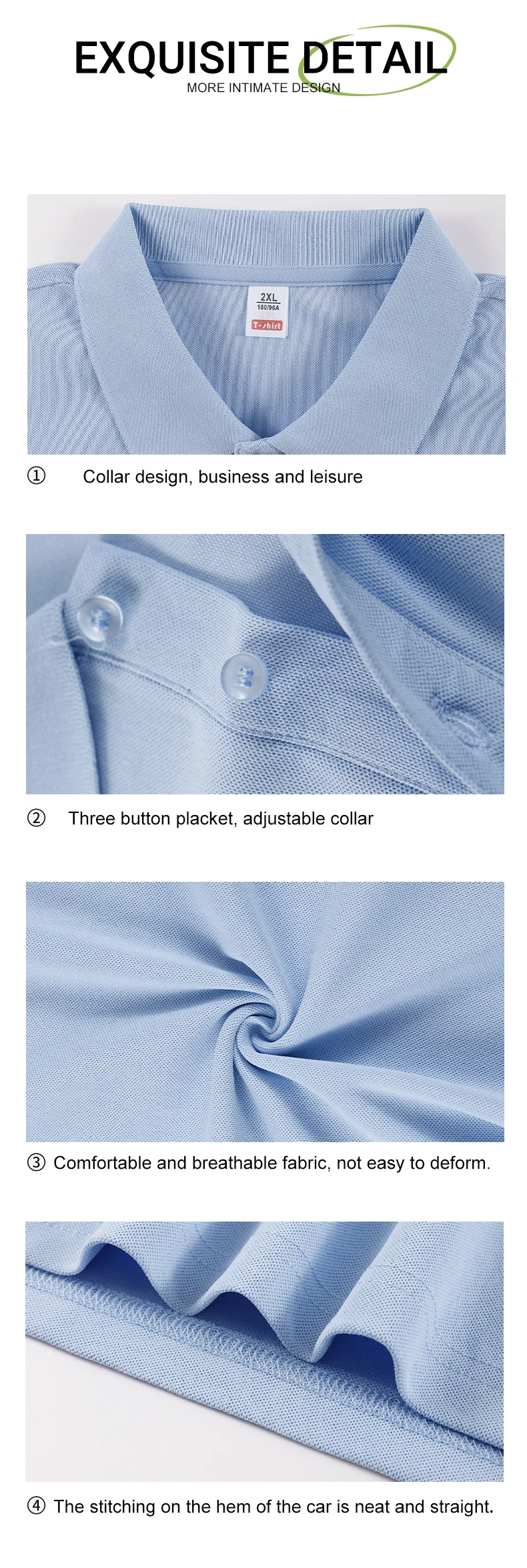 Gothic Design Letter R Printed Business Daily Polo Shirt Men Spring Button Clothing Loose Hip Hop Tops All-Match Golf Shirts