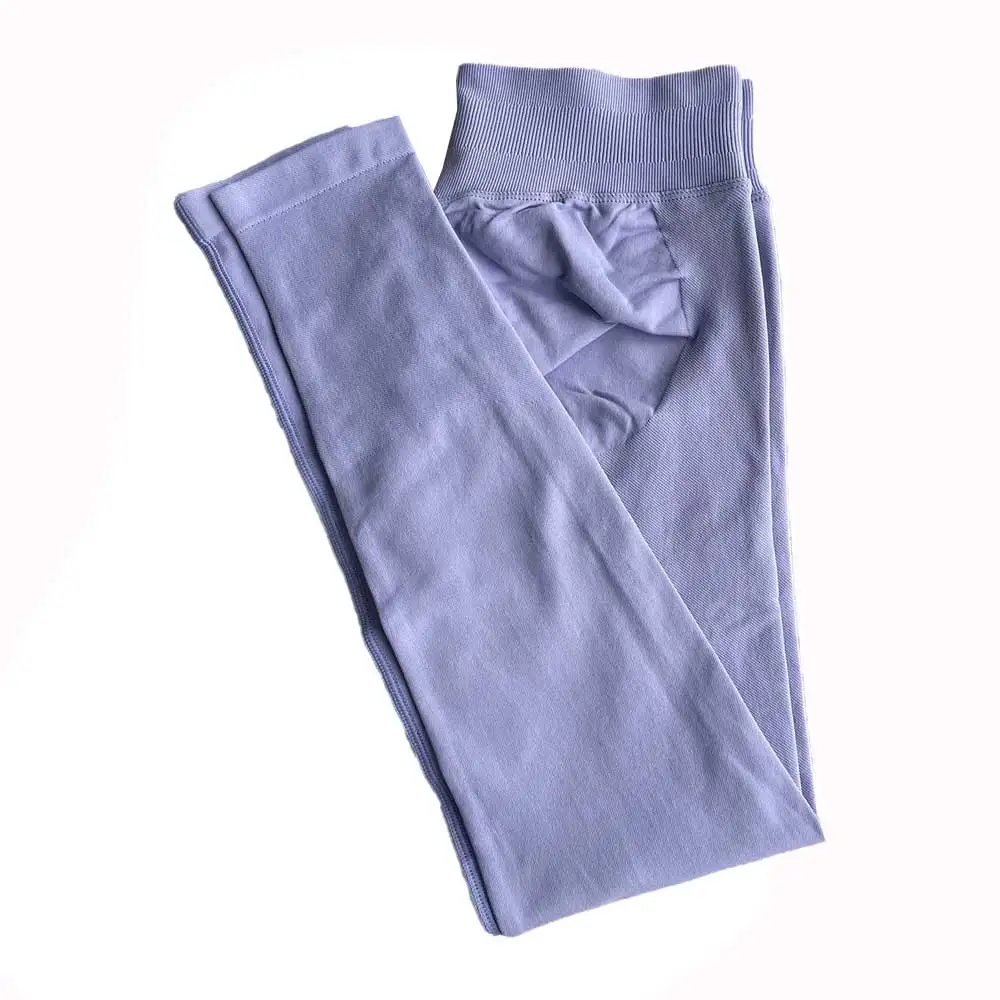 Leggings Women Seamless Sports Yoga Pants Low Ribbed Band Gym clothes Fitness Workout wear Scrunch Bum Tights