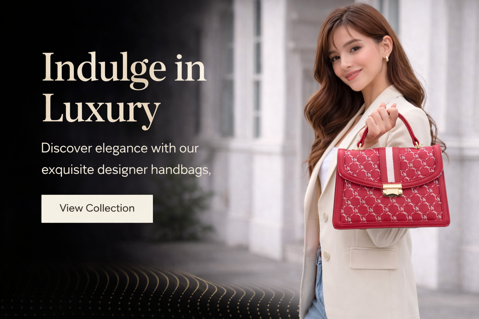 women handbag banner